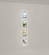 A4 Portrait LED Light Pocket Complete Kits