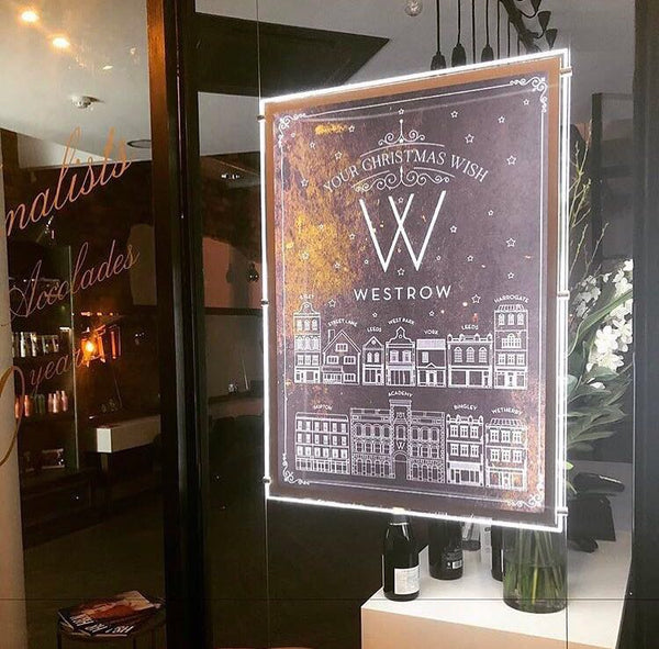 LED Light Pocket Frames | 12 month warranty – Mid West Displays