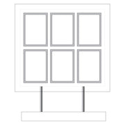 Low Level Freestanding LED Displays