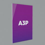 A3 PORTRAIT U-shaped Acrylic Poster / Sign Sleeves