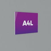 a4 landscape U-shaped Acrylic Poster / Sign Sleeves