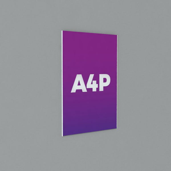 Acrylic Poster Holder Perspex Sleeve Sign Holder Mid West Displays