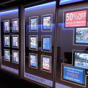 LED Light pocket window display Puzzle range