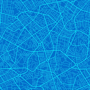 Map Print  | For use with illuminated map frame