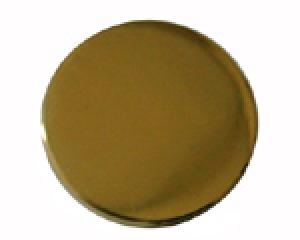polished brass mirror screw cap